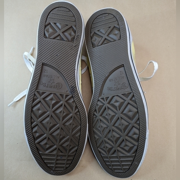 Converse Mens Chuck Taylor All Star Ox Unisex Golden Yellow sneakers Shoes Sz M - Picture 10 of 10